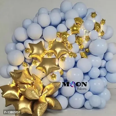 50 PCS BALLONS DECORATION COMBO PACK WITH PUMP