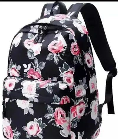 Stylish Printed PU Backpack
