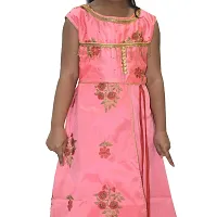 KGN Girls Midi/Knee Length Party Dress Embroidered-thumb2