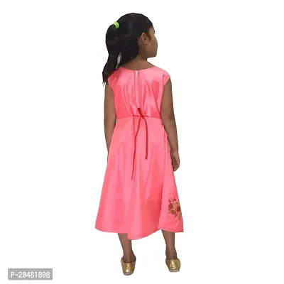 KGN Girls Midi/Knee Length Party Dress Embroidered-thumb4