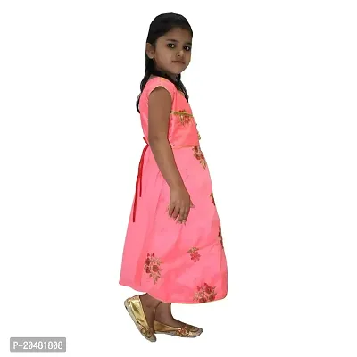 KGN Girls Midi/Knee Length Party Dress Embroidered-thumb2