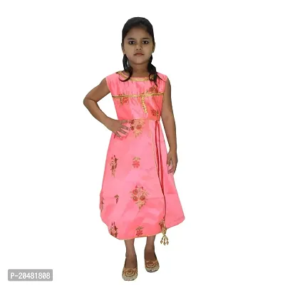 KGN Girls Midi/Knee Length Party Dress Embroidered