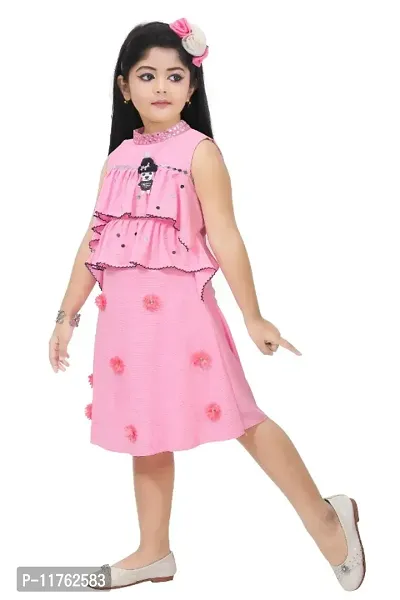 Trendy Girls Cotton Frock