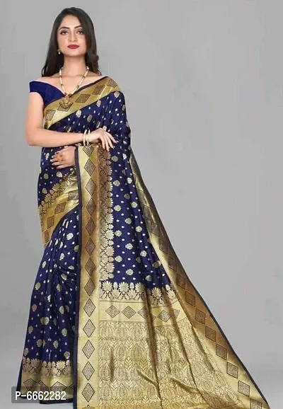 Beautiful Lichi Silk Jacquard Work Saree for Women