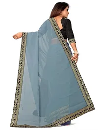 Fancy Lichi Silk Saree-thumb3