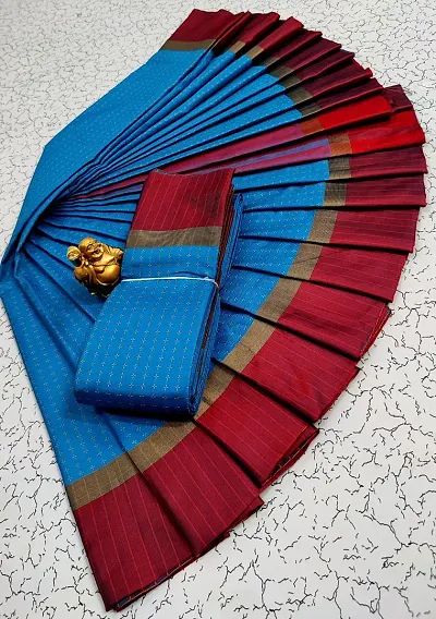 Arani Pattu Silk Zari Woven Sarees with Blouse piece