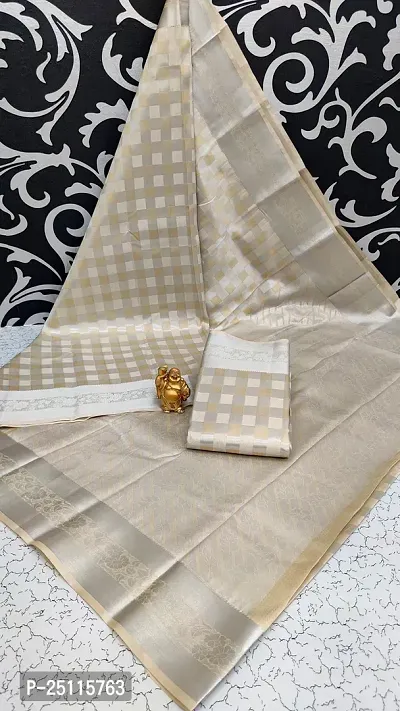 Stunning Bridal Art Silk Zari Woven Saree With Blouse Piece For Women-thumb0