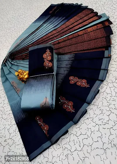 Classic Art Silk Saree with Blouse piece For Women