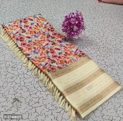 Classic Cotton Saree with Blouse piece for women