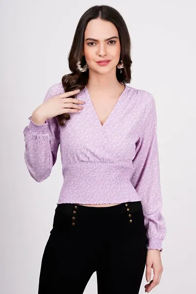 Elegant Cambric Top For Women