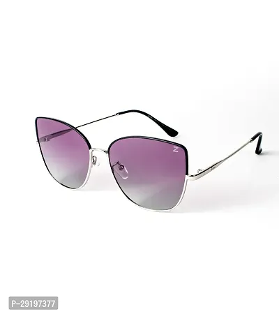 Stylish Purple Polycarbonate Butterfly Sunglass-thumb5