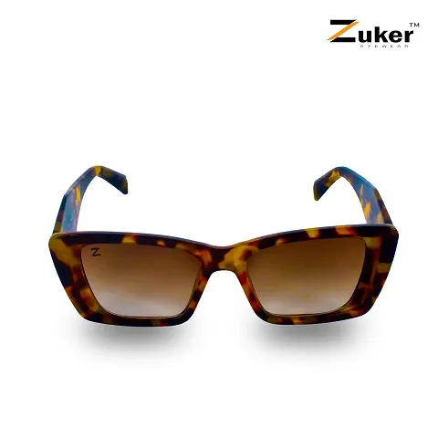 ZUKER Retro Square, Butterfly, Shield Sunglasses