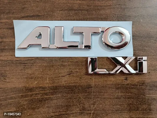 ALTO AND LXI COMBO EMBLEM