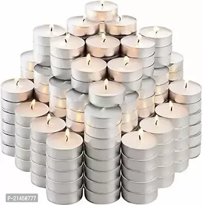 WHITE TEALIGHT CANDLES DIYAS PACK OF 50-thumb0