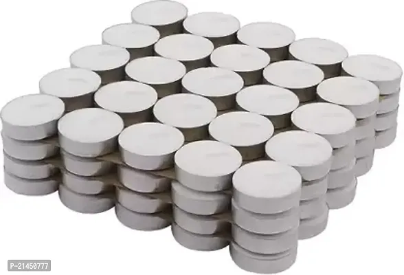 WHITE TEALIGHT CANDLES DIYAS PACK OF 50-thumb2