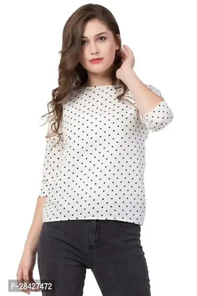 Classic Crepe Top for Women-thumb0