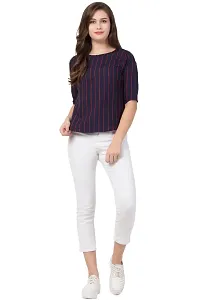 Classic Crepe Top for Women-thumb4