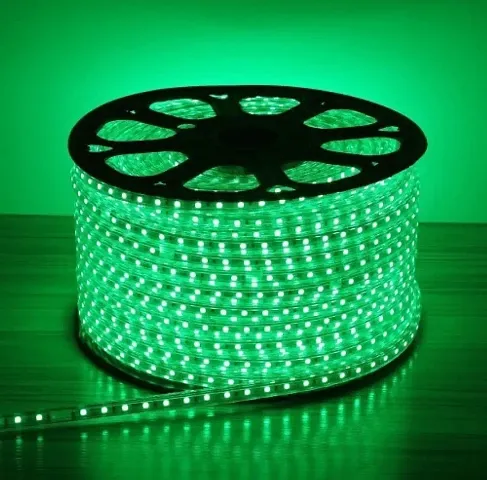 Peafowl led Rope(Strip) Light IP65 with Adapter for Decoration. (Green, 3 Meter)