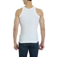 Mens Premium White vest Pack of 3-thumb1