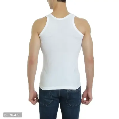 Mens Premium White vest Pack of 3-thumb2