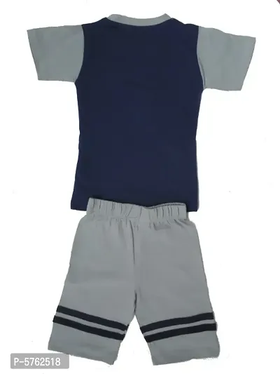 kids Tshirt & Capri set Pack of 3Assorted colours-thumb3