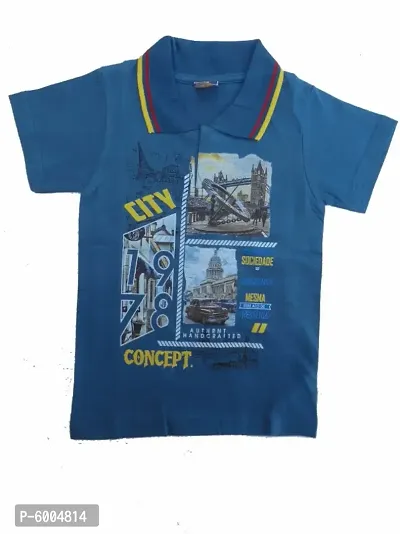 Fashionista Boys Polo Tshirts Pack of 4 Assorted colours-thumb5