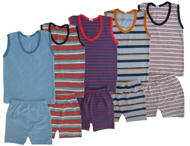 Kids T-shirt and Shorts set For Summer- Pack of 5