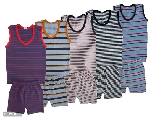 Comfort casual Kids LS and Shorts set pack of 5-thumb0