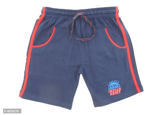 Kids Cotton Shorts with 2 pockets pack of 3-thumb3