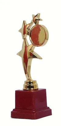 SIGARAM Fiberglass Trophies for Party Celebrations, Ceremony, Appreciation (Gold, Brown)-thumb3