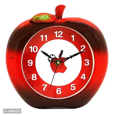 SIGARAM Plastic Wall Clock for Home and Office (Red)-thumb0