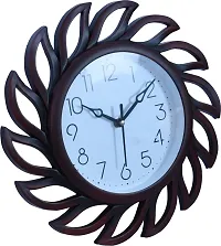 Sigaram Wall Clock for Living Room, Bedroom, Home, Office, Kitchen| Wall Clocks for Home | Big Size Wall Clock with Glass|Designer Wall Clock for Home Decor |Quartz Movement| K2050-thumb1