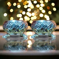 Sigaram Antique German Silver Kum Kum Cup With Lay For Home Pooja Decor K4390-thumb4