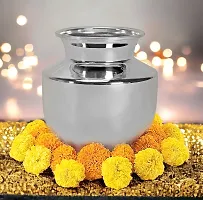 Sigaram German silver plain Chumbu for pooja and festival decorative Silver Plated-thumb2