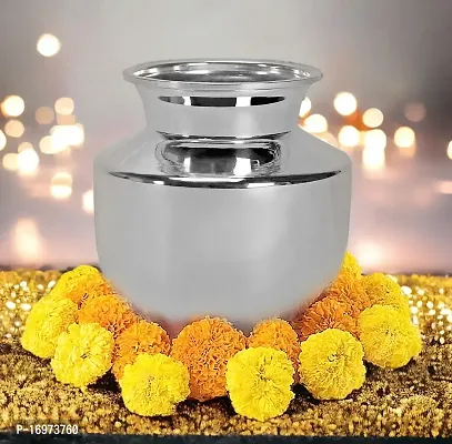 Sigaram German silver plain Chumbu for pooja and festival decorative Silver Plated-thumb3