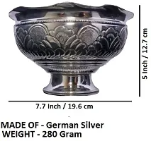 German Silver Pooja Basket-thumb1