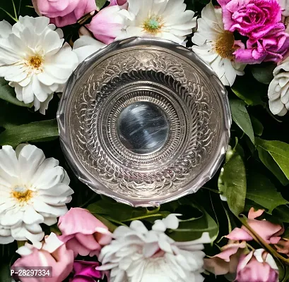 German Silver Pooja Basket-thumb3