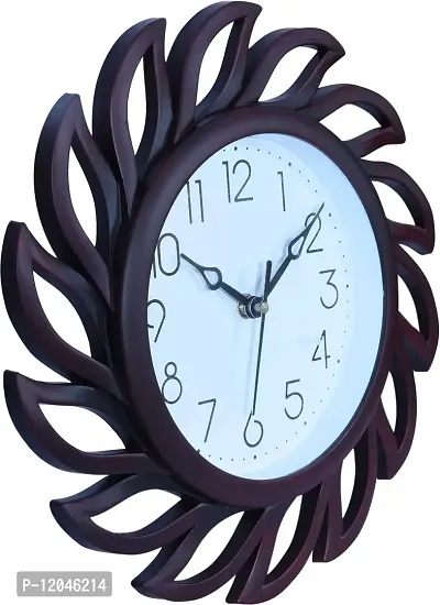 Sigaram Wall Clock for Living Room, Bedroom, Home, Office, Kitchen| Wall Clocks for Home | Big Size Wall Clock with Glass|Designer Wall Clock for Home Decor |Quartz Movement| Clock K2048-thumb2