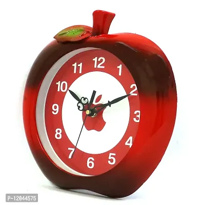 SIGARAM Plastic Wall Clock for Home and Office (Red)-thumb4