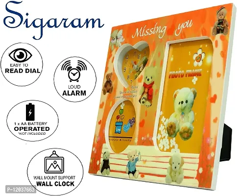 3 in 1 Clock with Photo Frame K1890-thumb3