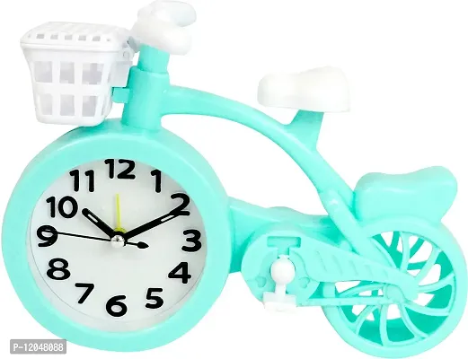 Sigaram Cycle Table Clock with Alarm