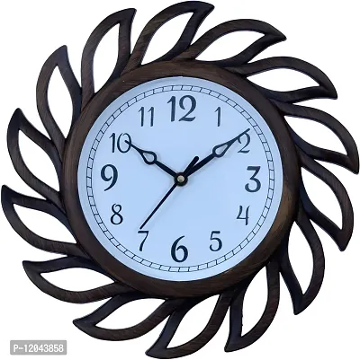 Sigaram Wall Clock for Living Room, Bedroom, Home, Office, Kitchen| Wall Clocks for Home | Big Size Wall Clock with Glass|Designer Wall Clock for Home Decor |Quartz Movement| K2051-thumb0