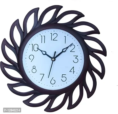 Sigaram Wall Clock for Living Room, Bedroom, Home, Office, Kitchen| Wall Clocks for Home | Big Size Wall Clock with Glass|Designer Wall Clock for Home Decor |Quartz Movement| Clock K2048-thumb0