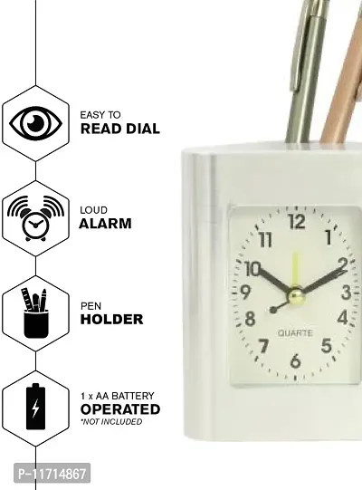 Stylish Analog Table Clock-thumb4