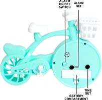 Sigaram Cycle Table Clock with Alarm-thumb2