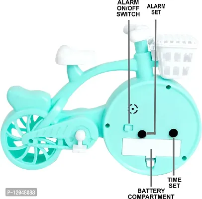 Sigaram Cycle Table Clock with Alarm-thumb3