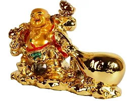 Sigaram Happy Man for Office-Desk, Table Decor, Home, shop and Car Dashboard - K530 Decorative Showpiece - 7 cm-thumb2