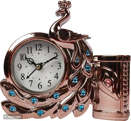 Sigaram Analog Silver Clock