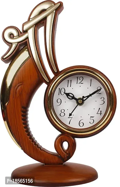 Sigaram Analog Brown Clock