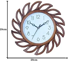 Sigaram Analog 26.1 cm X 27.2 cm Wall Clock-thumb2